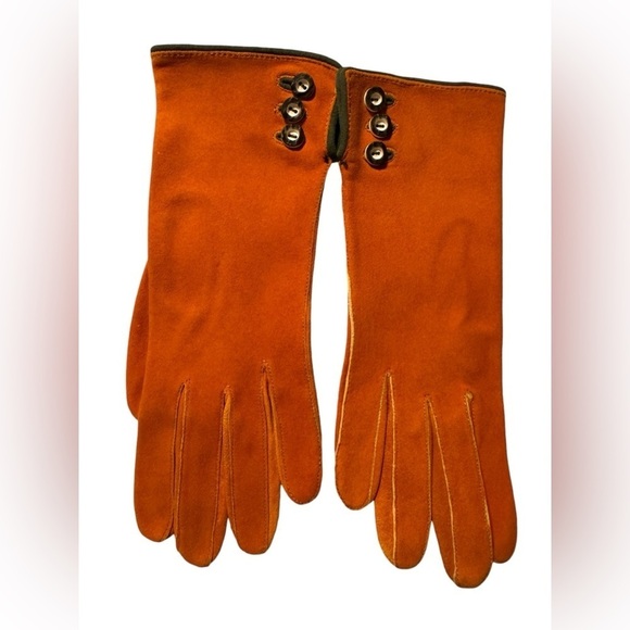 Handschuh Peter Wein Suede Gloves size 6.5 - Picture 1 of 5